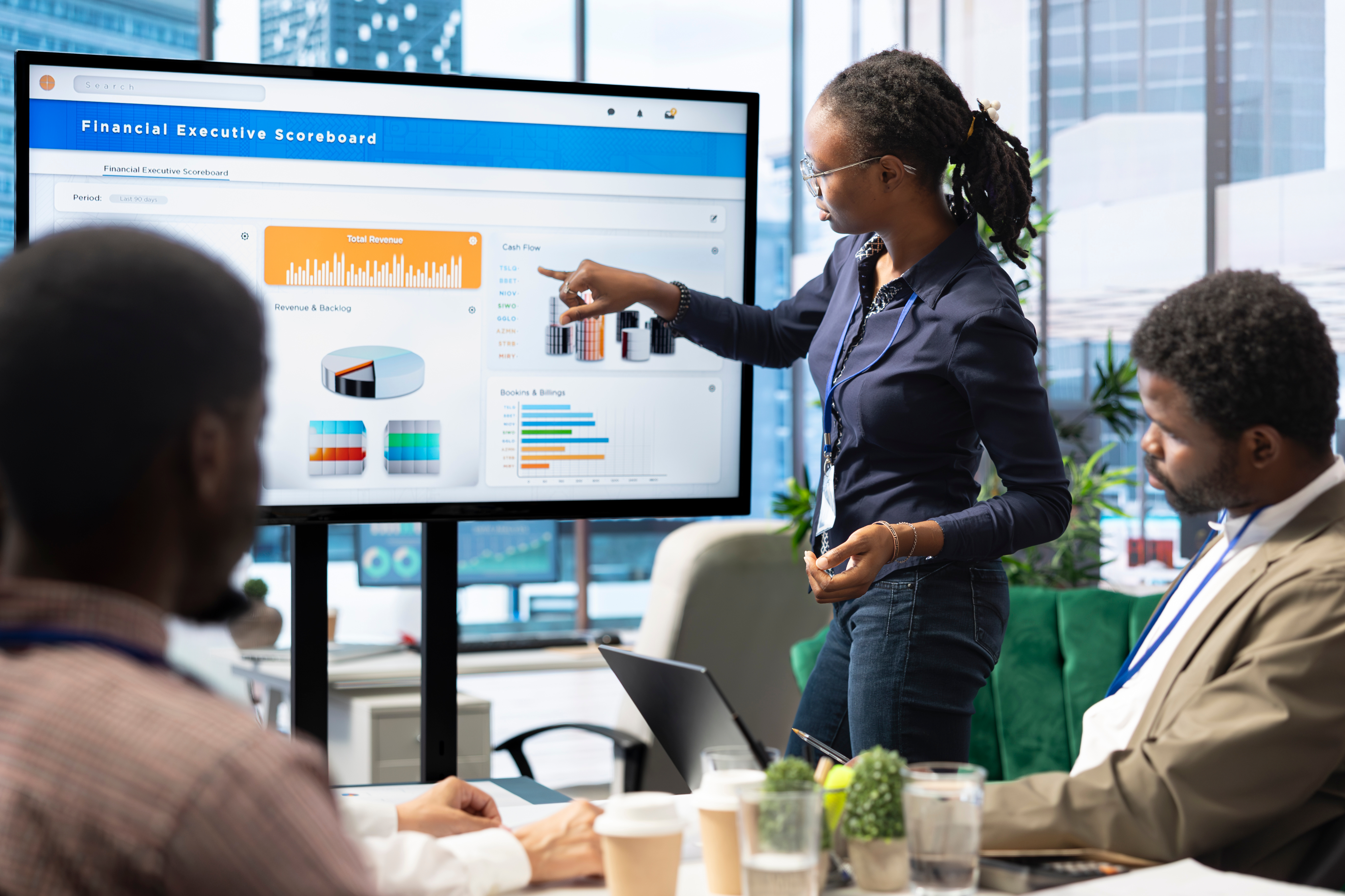 Business intelligence dashboard presentation